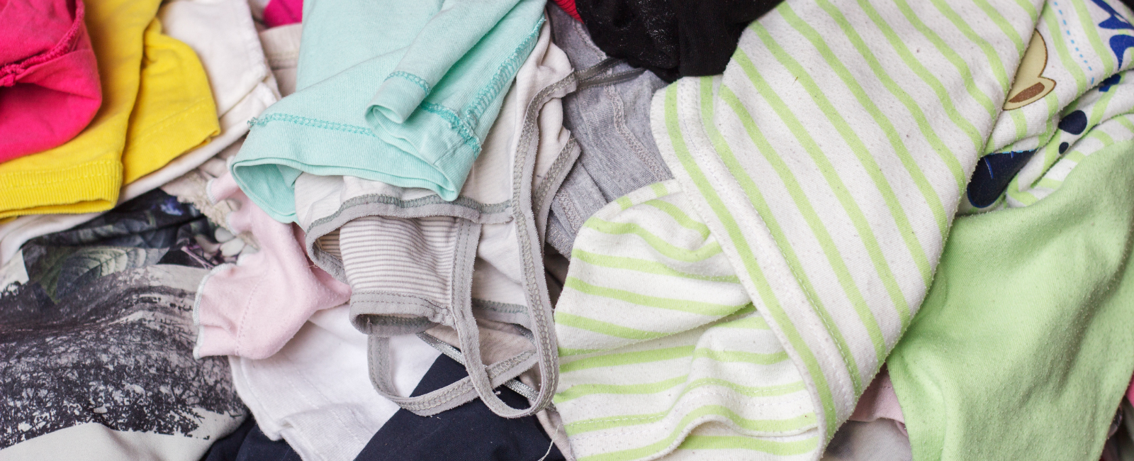 Photo of a pile of clothes